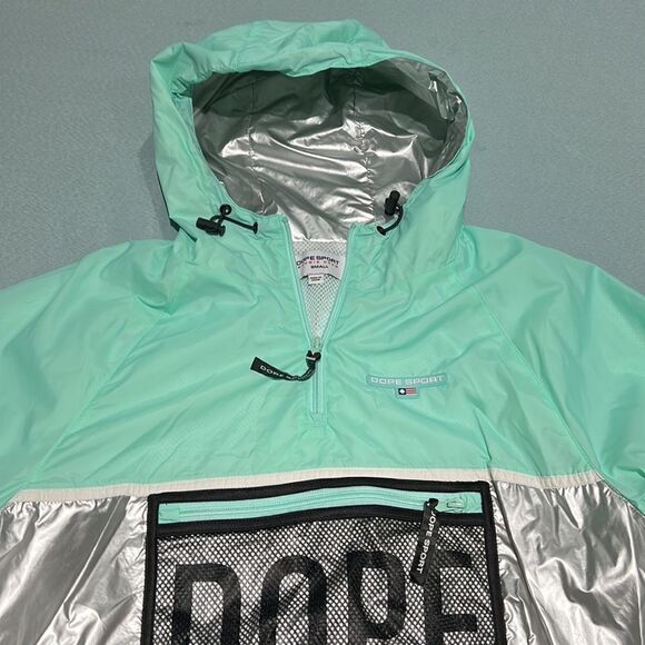 DOPE snowboarding Windbreaker jacket Size Small D31 - Picture 6 of 6